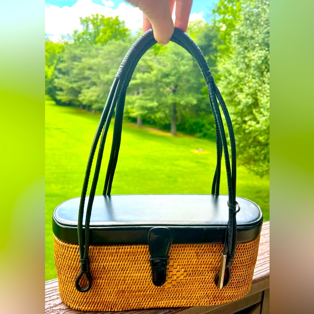 Elliott Lucca Woven Handbag